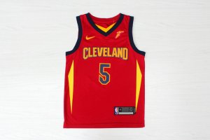 Maillot De Basket Cleveland Cavaliers J.R.Smith 5 Nike Youth Edition Children Clothing Presse Chaud